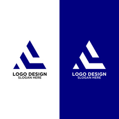 Futuristic Technology Logo Vector for Digital Business