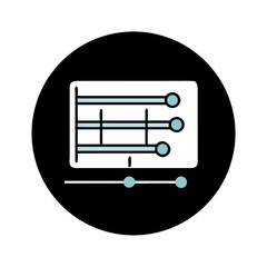 Control panel sliders icon
