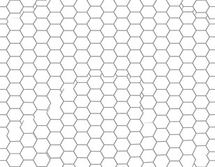 Honeycomb Pattern Background.