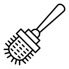 Toilet brush Icon
