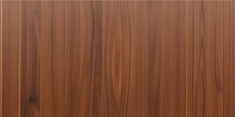 Fototapeta premium Brown wooden plank texture background vector illustration for design and surface materials