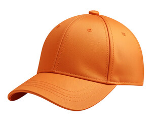Fototapeta premium Orange baseball cap 