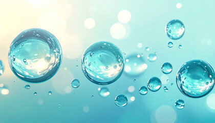 シンプルな水滴素材