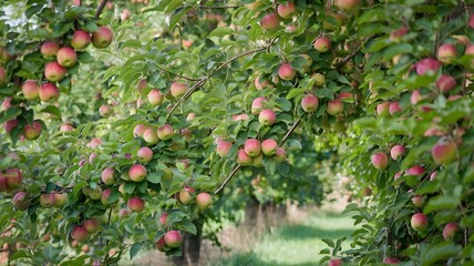 apple tree , AI Generated.