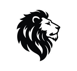 lion head silhouette