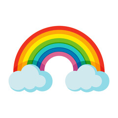 Rainbow Vector Icon