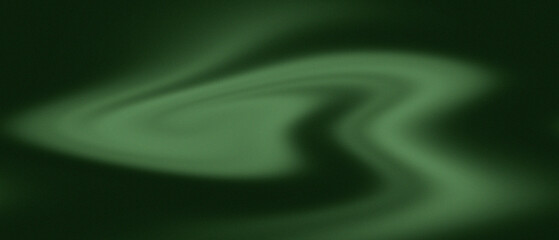 Obraz premium Green Wave Flowing Spiral Design Background & Artworks 