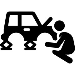 Car service icon 