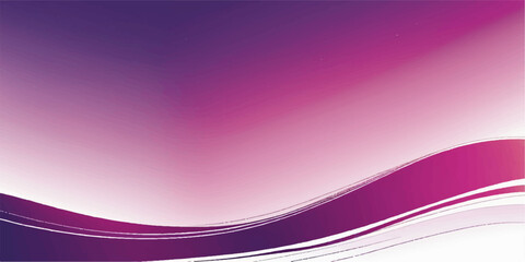 Abstract waves of purple and pink create a flowing, futuristic backdrop with a vibrant, curved pattern