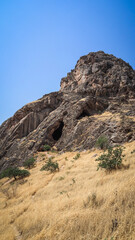 Fototapeta premium The view of the mountains in Osh, Kyrgyzstan