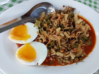 Delicious Thai foods on serve