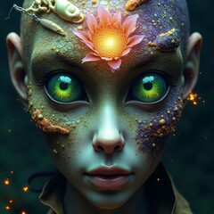 Various fairy-tale-like, fictional, artistic visuals, fantastic and aesthetically pleasing visuals