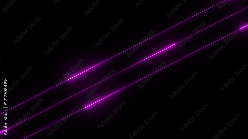 Poster abstract neon lines moving up screen saver. glowing neon digital stripes line animation ,seamless lo
