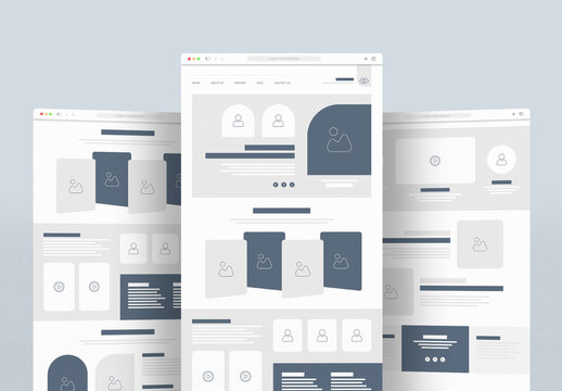 Wireframe Template Layout