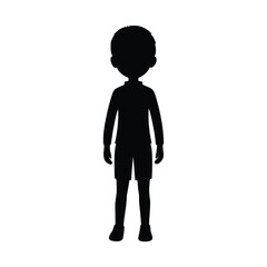 boy Profile Icon, Male Silhouette Icon, User Avatar Icon, little boy Head Icon, Profile Symbol Icon