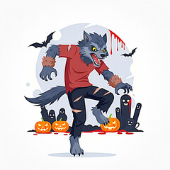 halloween fox men costume 