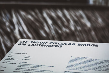 Stadtansichten der Stadt Ulm in Baden-Württemberg am Abend, Abendstimmung in Ulm