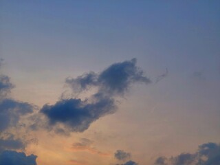 clouds in the sky timelapse