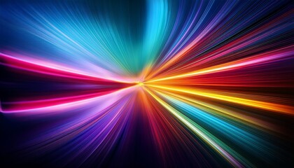 Colorful Abstract Light Design