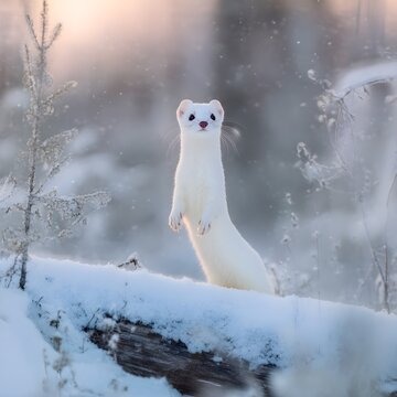 Ermine en el Reino de Invierno