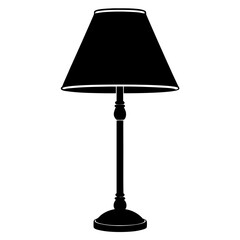 Obraz premium lamp isolated on white background