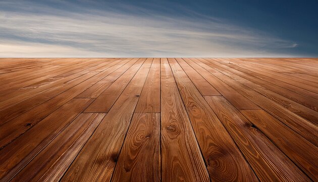 Wooden Floor Brown