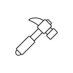 Icon a Hammer, isolated against a clean background.