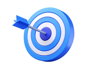 Pfeil und Zielscheibe