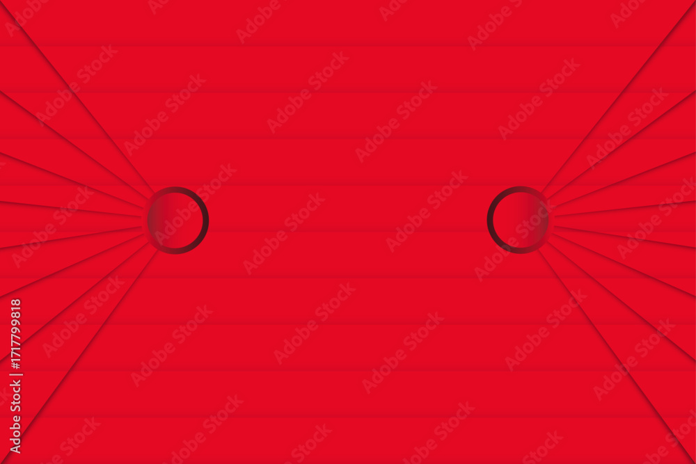 Aufkleber abstract 3d circle connected graph background with line stripes-modern curve line red vector for ban