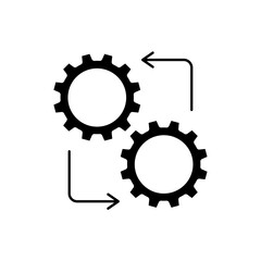 Icon a Workflow, isolated against a clean background.
