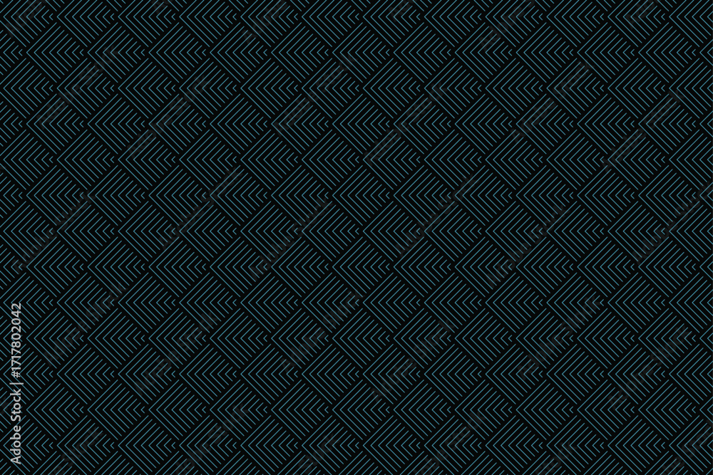 Poster pattern seamless abstract background with thin line geometric wave shape | modern seamless ornamenta