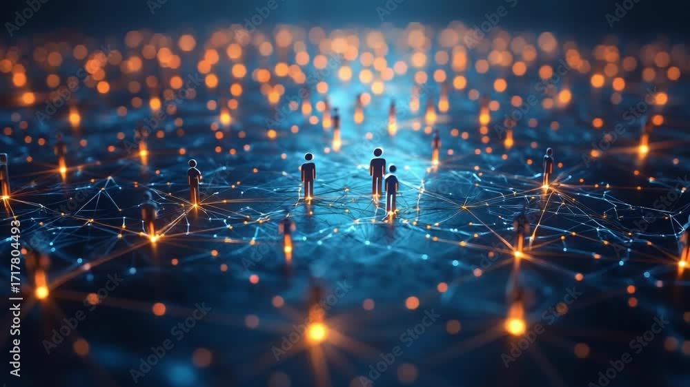 Poster digital interaction: a visual representation of people navigating and interacting within a complex d