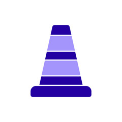 Icon a Traffic Cone, isolated against a clean background.
