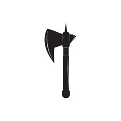 Tomahawk axe vector. Classic tomahawk silhouette, perfect for adventure apps and game assets.
