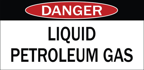 liquid petroleum gas sign  logo, badge, icon, sticker, label, emblem, stamp, symbol, black, line, flat vector, isolated illustration. 