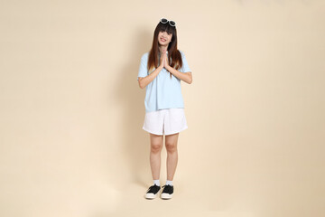 20s Asian Woman in casual clothes