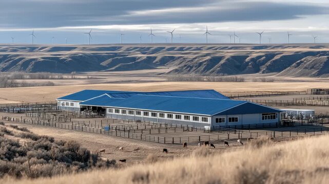 Farm Animal Husbandry Development against the Backdrop of Wind Power Plant