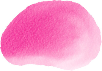 Pink Watercolor Stain Paper Texture PNG Element