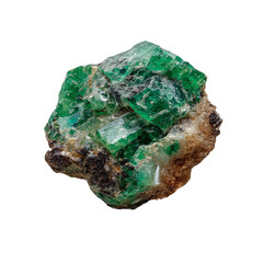 Top-Down Product Photograph of an Emerald Green Sphere
