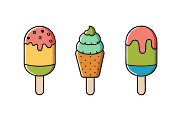 cartoon ice cream