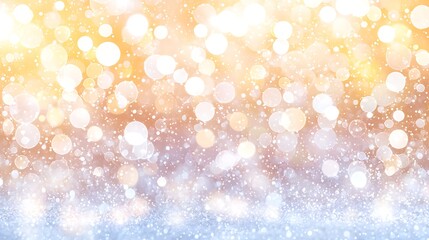 Snow cinematic particles white isolated floating blue gradient captured with 35mm f1.8 lens soft glowing tones