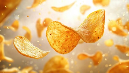 Spice Up Your Snack Time With Our New Spicy Flavor Potato Chips Advertisement! Try Our Deliciously Bold And Flavorful Chips Today.