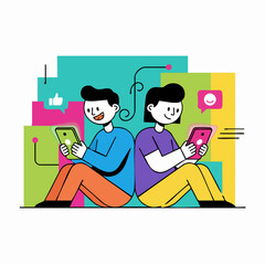 The Sweet Irony of Texting in Person