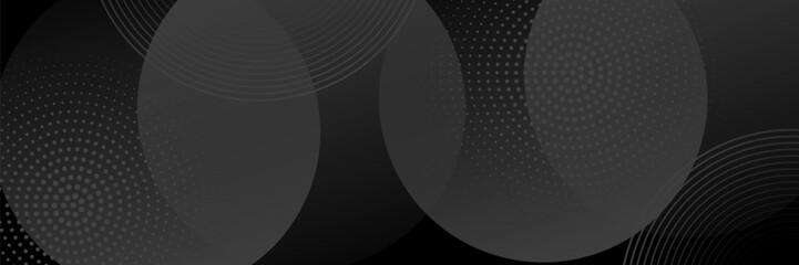 White geometric abstract background overlap layer on bright space with lines effect decoration. Modern graphic design element circles style concept for banner