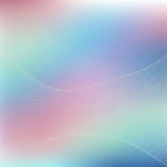 Soft pastel gradient background with subtle sparkle and texture