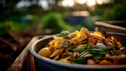 Composting facility organic waste recycling food scraps transformation nutrient rich soil amendment circular economy waste reduction sustainable disposal methane prevention environ