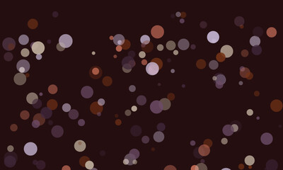 Abstract background with circles of different sizes and muted colors
