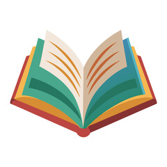 book vector image on white background 