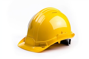 Fototapeta premium yellow safety hard hat