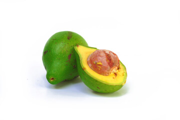 Avocado isolated on white background